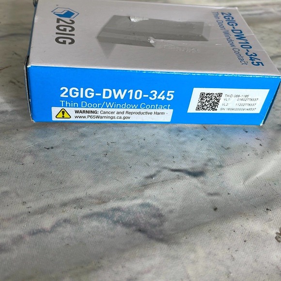 2GIG DW10-345 Wireless Thin Door Window Home Security Contact Alarm Sensor - Picture 4 of 7